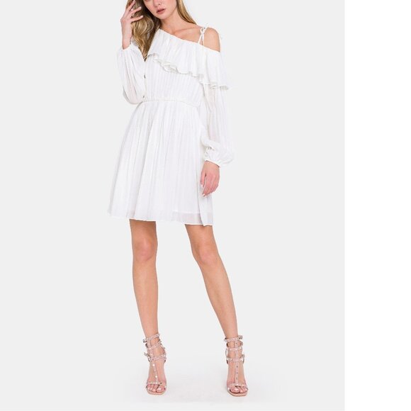 ENDLESS ROSE Pleated One Shoulder Dress - Picture 2 of 11